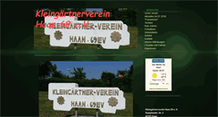 Desktop Screenshot of kleingaertnerverein-haan-69.de